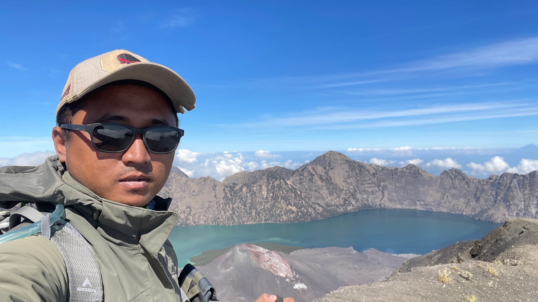 Panorama Danau Kawah